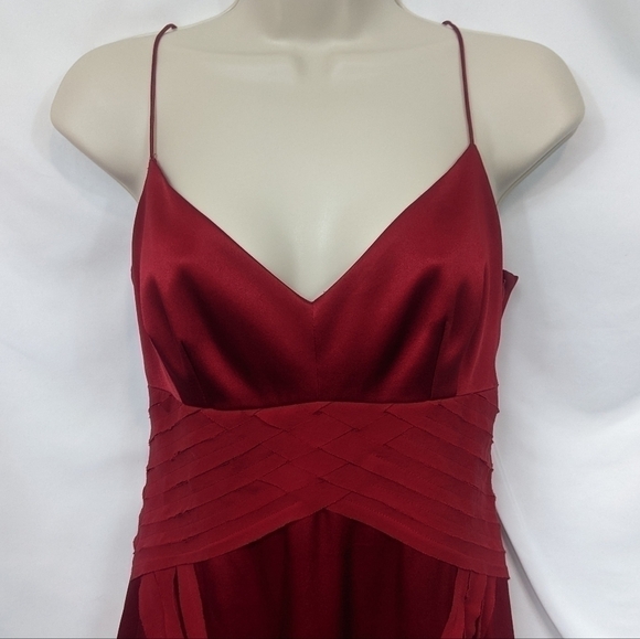 Nicole Miller Collection Silk Cocktail Dress Sz 6 - Picture 3 of 15